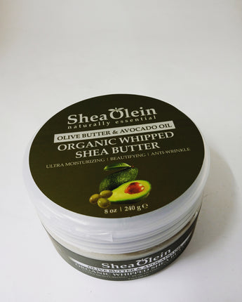 OLIVE BUTTER & AVOCADO OIL (ORGANIC WHIPPED BODY BUTTER)