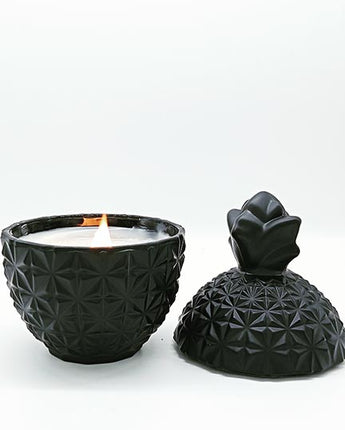 LUXURY BLACK SCENTED SOY BLEND CANDLE